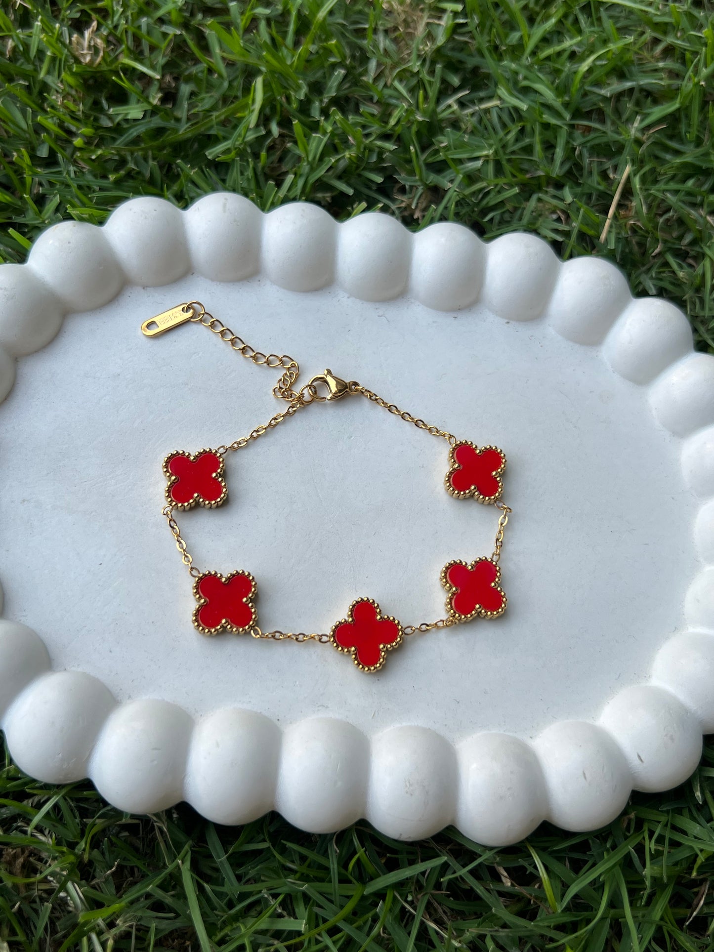 Red Clover Bracelet