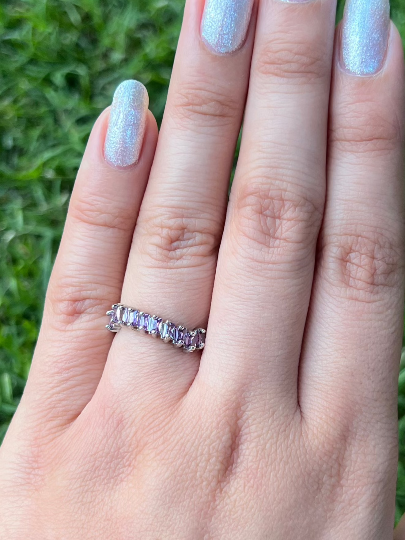 Violet Amour Ring