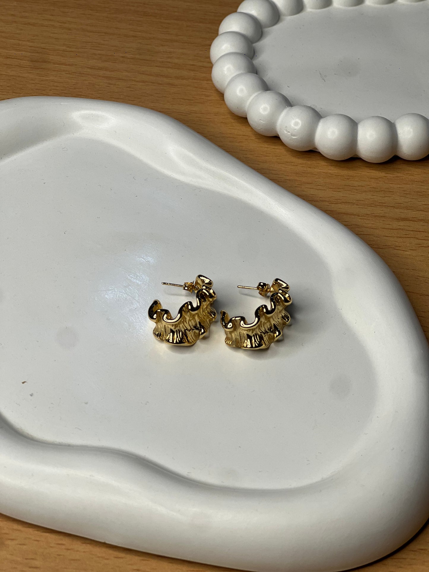 Stardust Textured Earrings