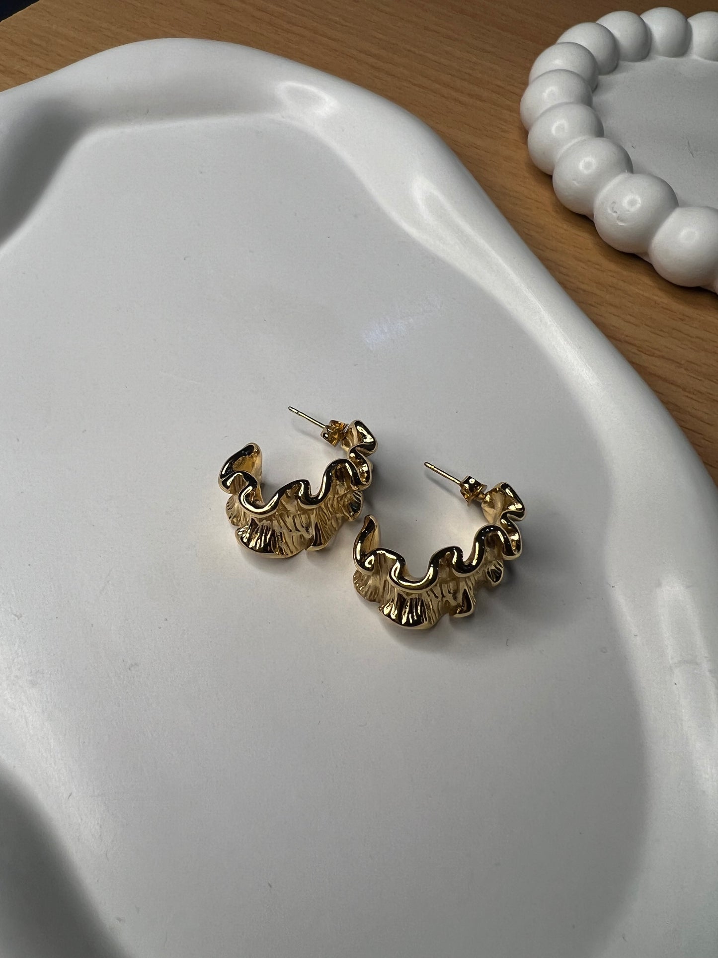 Stardust Textured Earrings