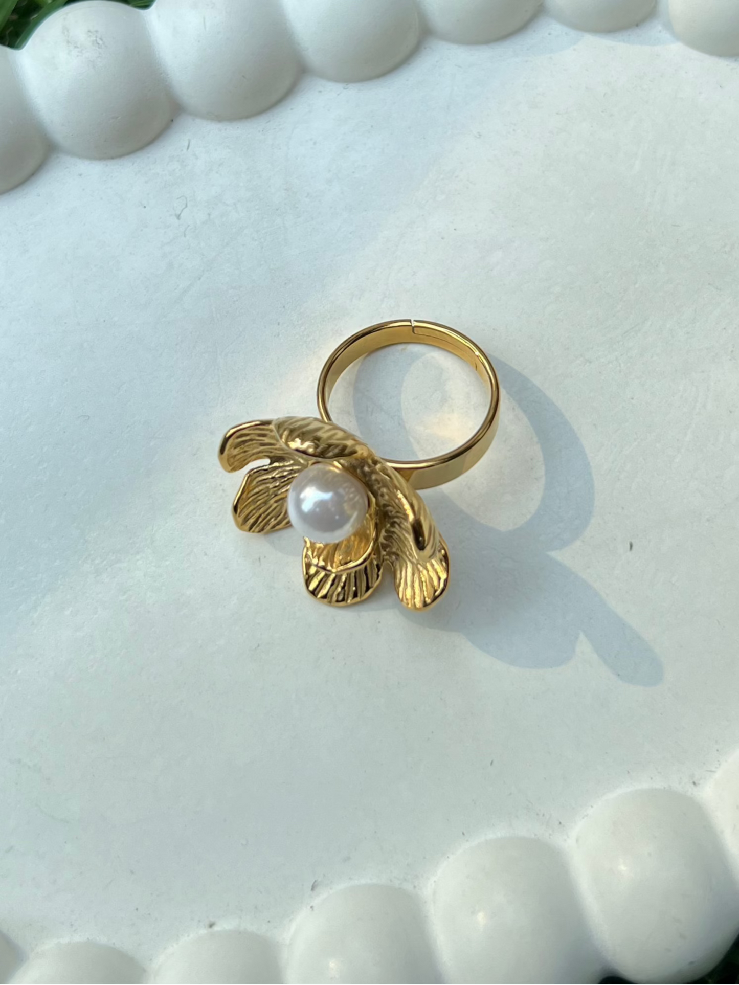 Golden Bloom Ring