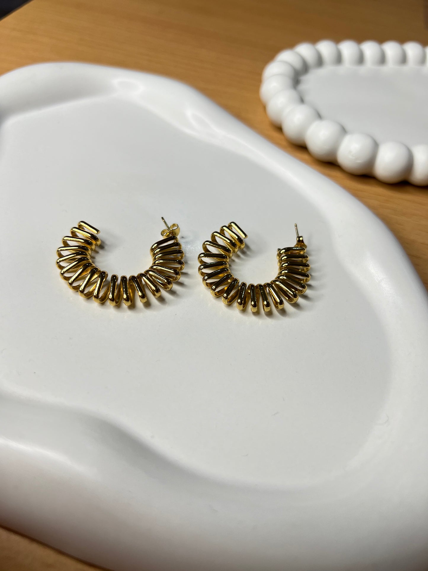 Whimsical Twisted Hoops