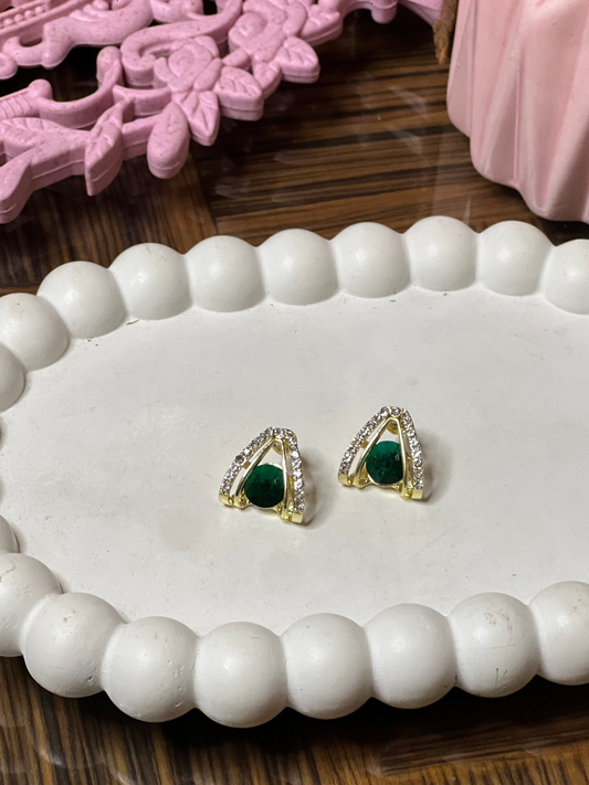Emerald Mist Stud