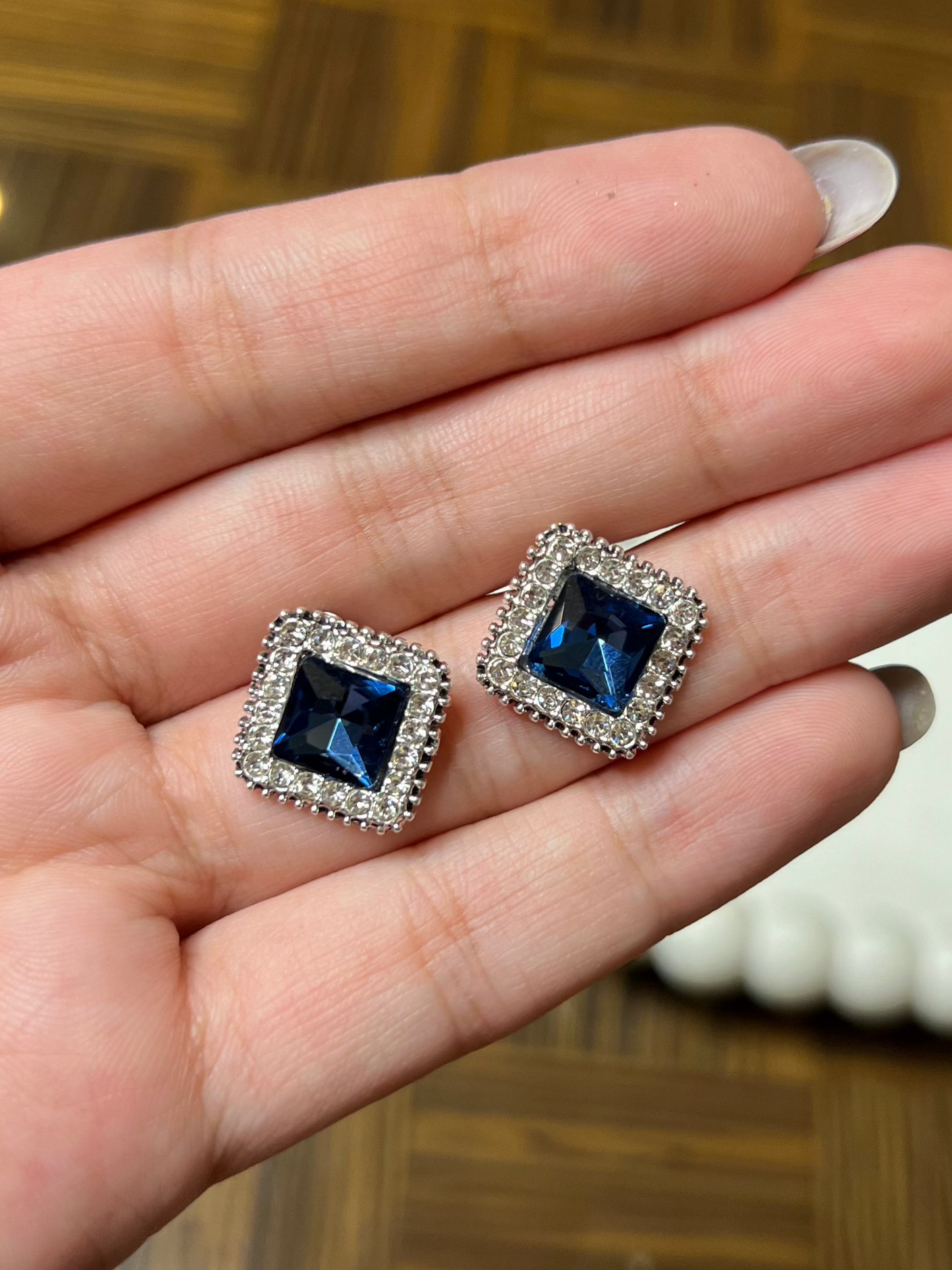 Indigo Blue Studs