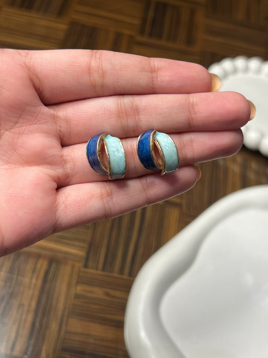 Midnight Blue Hoops